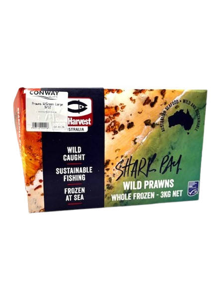 Prawns Whole King XL Raw Australian