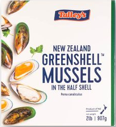 Mussels 1/2 Shell N.Z